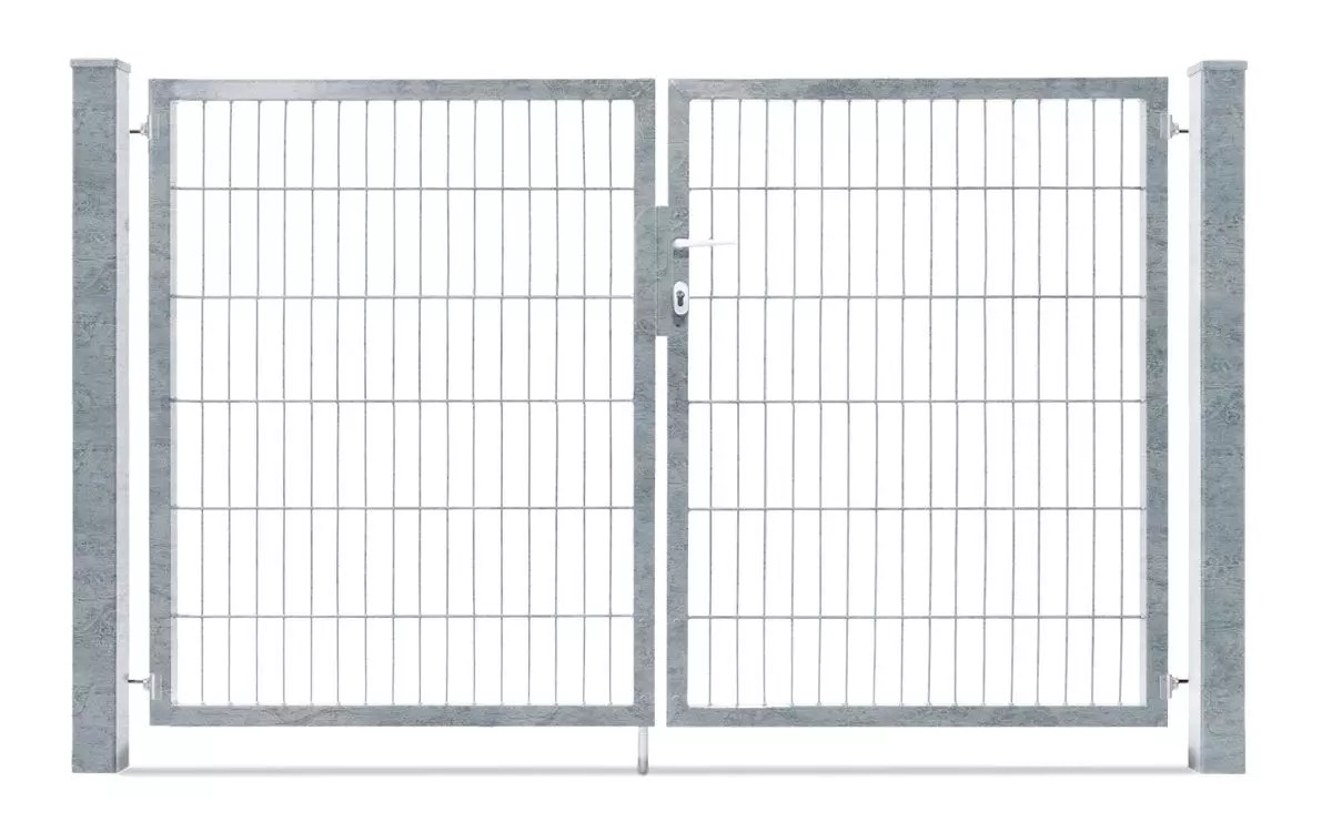 Einfahrtstor VARIO Compact 2flg feuerverzinkt